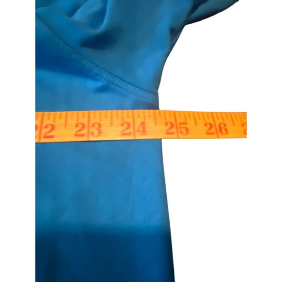 Nike Golf Blue Dri-Fit Polo Shirt XL Tour Performance Polyester Mens Short Sleev - Picture 6 of 8